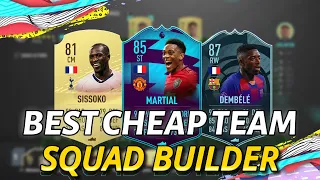 THE BEST CHEAP TEAM IN FIFA 20 (UNDER 50K)! FIFA 20 Ultimate Team