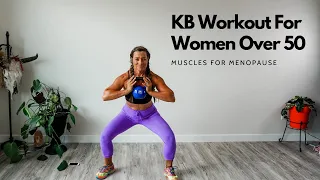 Kettlebell Metabolic Conditioning For Women Over 50 - Muscles For Menopause