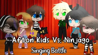 Afton Kids Vs. Ninjago Singing Battle | Original? | Gacha Club