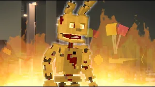 "Afton family" FnaF Minecraft animation short | Russian Cover by Danvol