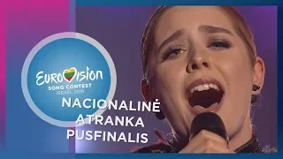 Monika Marija -  „Criminal“ - Nacionalinė Eurovizijos atranka | Pusfinalis