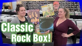 Quick Box of Classic Rock Vinyl Records & a little More