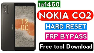 Nokia c02 (ta1460) hard reset | nokia co2 frp bypass