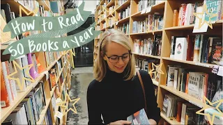 HOW TO READ 50 BOOKS A YEAR|| Helpful Reading Tips