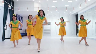 Tie A Yellow Ribbon Line dance  타이 어 옐로우 리본 라인댄스