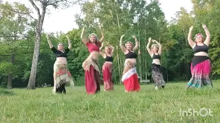 Ukrainian tribal fusion. Flash-mob "Vesnyanka"