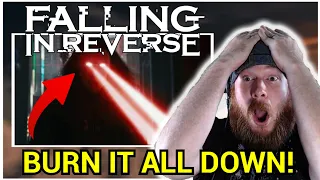 Falling in Reverse - Watch the World Burn | Independent Rapper REACTION!