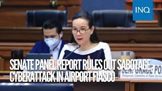 Senate panel report rules out sabotage, cyberattack in New Year’s Day airport fiasco