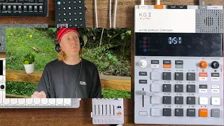 TEENAGE ENGINEERING KO II EP-133 GUIDE WALKTHRU W/ NICK HOOK- HARDWARE OVERVIEW (SECTION 1)