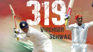 Virender Sehwag 319 vs South Africa in Test