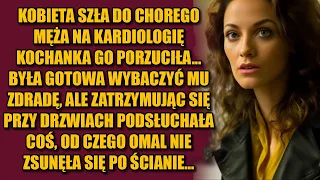 Była już gotowa wybaczyć mężowi zdradę, ale pod drzwiami jego pokoju usłyszała coś takiego...