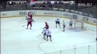 Lokomotiv Yaroslavl 4, Barys Astana 2 (English Commentary)