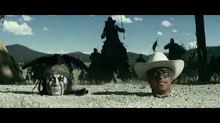 The Lone Ranger 2013 720p Blu Ray  Best scenes  4K (Edited)