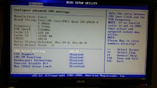 My BIOS Settings for Core 2 Quad Q9650 3.97ghz Overclock On Air