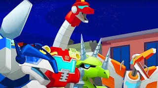 Transformers: Rescue Bots | Dinobots! | Animacion | Dibujos Animados de Niños