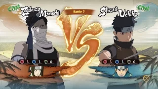 Naruto Shippuden: Ultimate Ninja Storm 4, Zabuza & Haku VS Shisui & Konohamaru! (With Music)