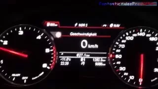 2016 Audi A6 Avant 3.0 TDI with 272 HP 0-100 km/h Acceleration in dynamic mode