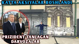 PRIZIDENTKA YOQQAN TEMIR DARVOZALAR. TEMIR DARVOZALARGA KATTA AKSIYALAR BOSHLANDI.