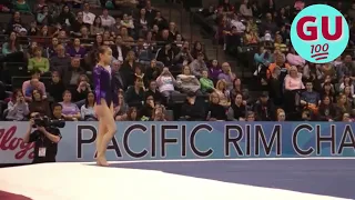 Katelyn Ohashi - La Gimnasta De La Rutina Viral 😱 (10 PERFECTO) GALAXY UNIVERSAL