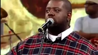 Exaltasamba anuncia o fim do grupo no Domingão do Faustão.flv