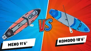 Gili Meno 11'6" Vs Komodo 10'6"  Paddle Board Comparison Review | Which SUP is Most Stable for You?