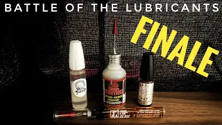 Battle Of The Pocket Knife Lubricants Finale!!!