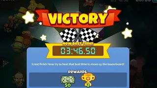 BTD6 Race - A B C D E F G - In 3:44 (+2 Seconds Penalty)