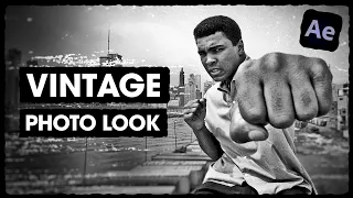 Make A Vintage Styled 3D Photo In After Effects | Parallax Animation