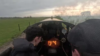 Romney, Hythe & Dymchurch Railway Driving Experience (2024) - Departing Hythe