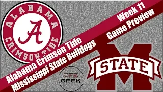 Alabama vs Mississippi State 2018 Game Preview and Prediction (sure to go wrong...)