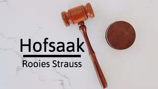 Hofsaak | Rooies Strauss