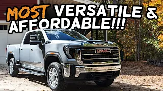 I Found The World's Most Versatile & Affordable New Gas Truck for 2024 // GMC Sierra 2500 HD SLE