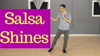 Easy Salsa Shines For Beginners (Practice At Home)