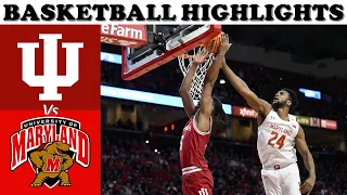 NCAA MEN’S BASKETBALL:  #21 Indiana Vs Maryland FULL GAME HIGHLIGHTS - January 31, 2023