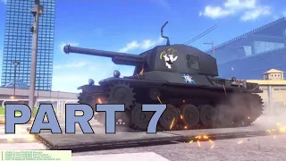 Girls Und Panzer Dream Tank Match gameplay PS4 (all BOCO LOCATION) PART 7