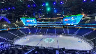 POV 4K Climate Pledge Arena Game Day Hockey Experience Tour Seattle Kraken Views from Seats 12.28.22