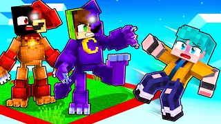 PRESOS em uma CHUNK com o CATNAP no Minecraft