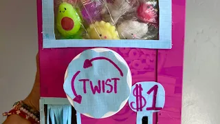 DIY squishy vending machine tutorial