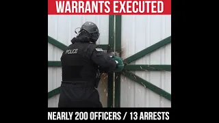 Warrants executed targeting organised crime & drug supply – Oxfordshire, Buckinghamshire & Wiltshire