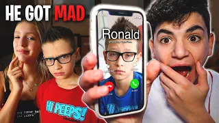 DO NOT FACETIME RONALD FROM SIS VS BRO!! *OMG KARINA AND RONALD CAME TO MY HOUSE!*