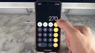 COMO CALCULAR PORCENTAJE EN CALCULADORA DE UN IPHONE 🟢