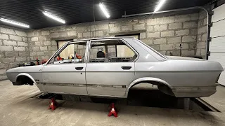 BMW E28  Restoration (Part 1) Восстановление БМВ Е28 -1984 года