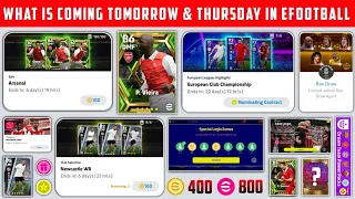 What Is Coming Tomorrow & Thursday In eFootball 2023 Mobile || New Epic Pack & Free Coins Campaign 🔥