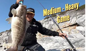 The Rock Diaries #8: Medium - Heavy Game! I got so many fish so I quit fishing! 100% Hardlures!