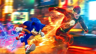 SONIC vs FLASH | Who would win? | EPIC VERSUS 🌀🆚🏃‍♂️