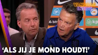 Louis van Gaal vs. Valentijn Driessen: 'Als jij je mond houdt!' | VANDAAG INSIDE