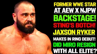 Jaxson Ryker Returns! Sting's Botch! Former WWE Star Appears Backstage At AEW X NJPW: Forbidden Door