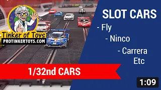 Generic video on 1/32 scale slot cars that I sell on website
