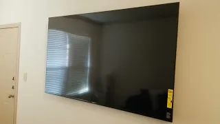 Hanging a 75" TV in an apartment