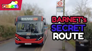 BARNET'S SOLUTION TO POTTERS BAR, Lets Ride Route 84B